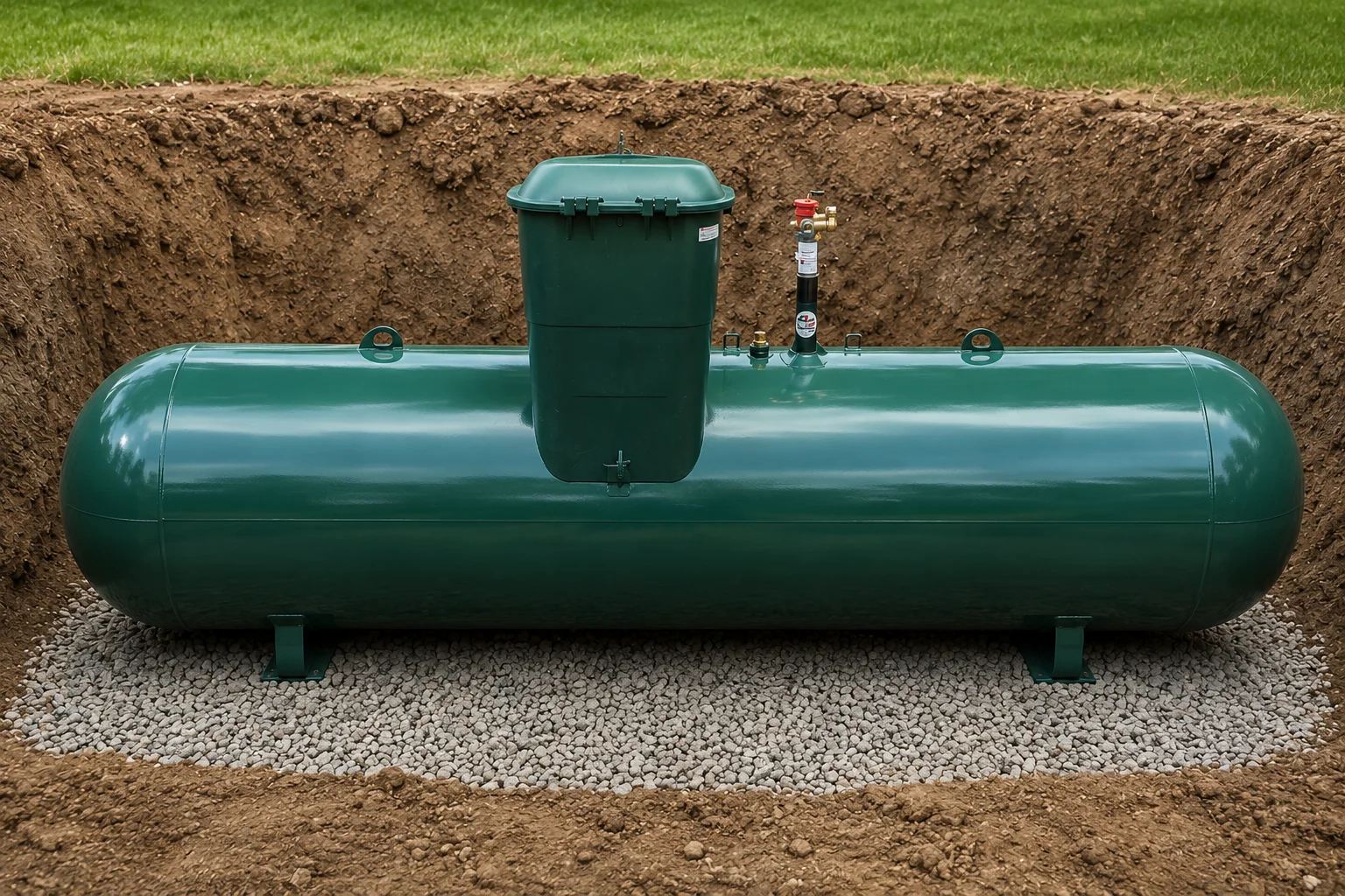 500 Gallon Underground Propane Tank