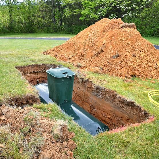 Underground Propane Storage Tank
