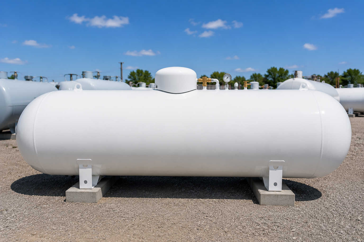 refurbished 1000 Gallon ASME propane tank